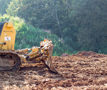 Brush Pile Mulching